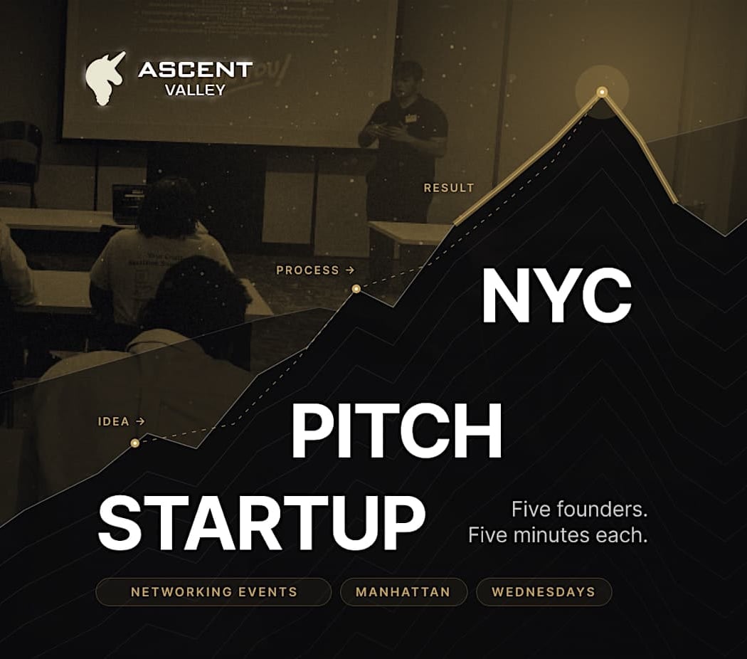 Startup Pitch Events: 5 Founders on Stage