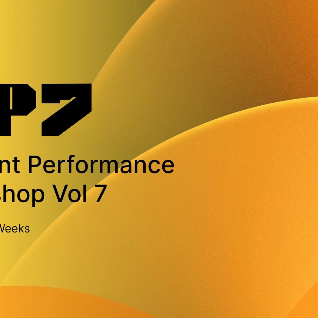 Student Performance Workshop Vol 7