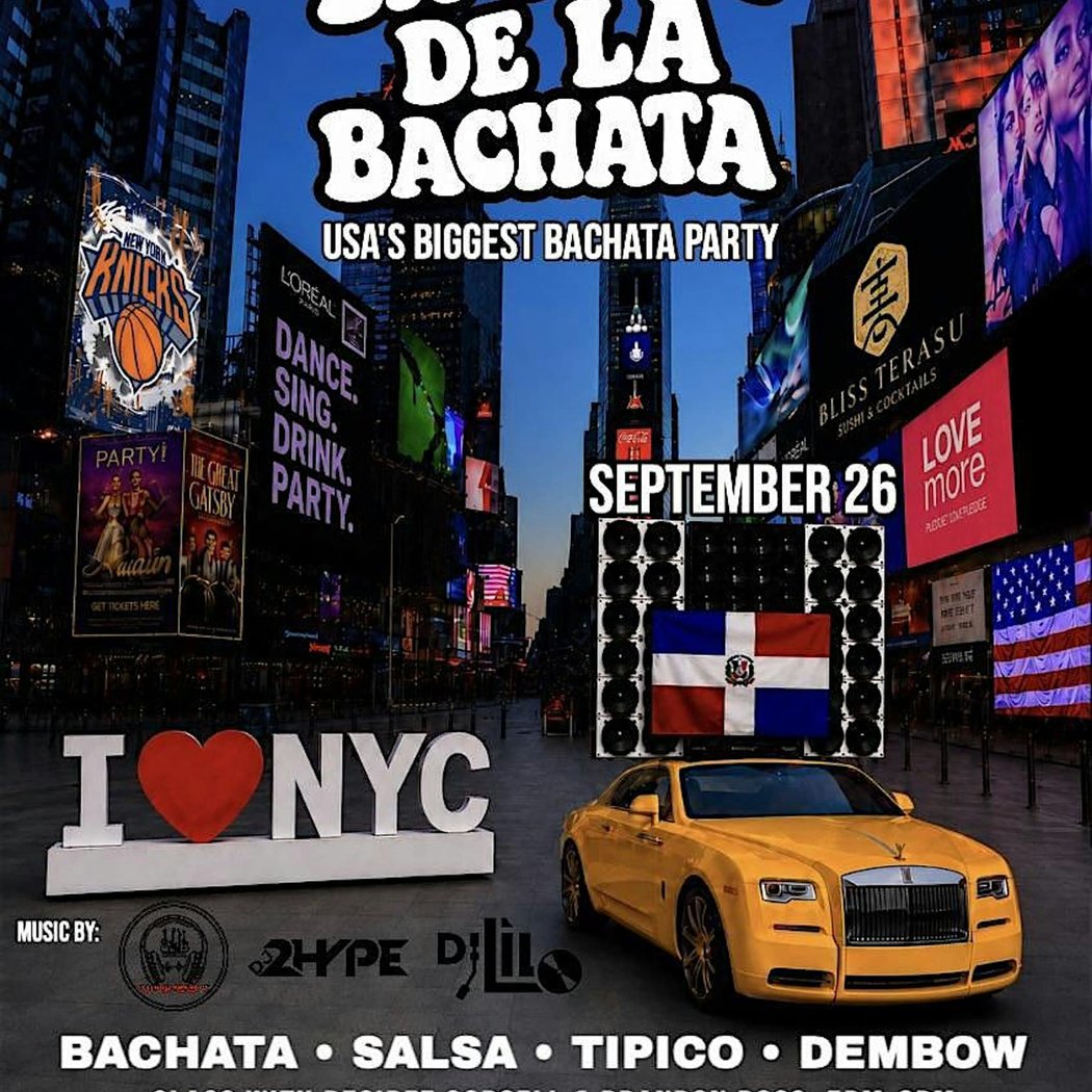 NYC'S BIGGEST BACHATA PARTY • La Casa de la Bachata