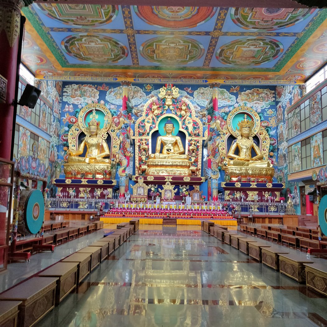 Namdroling Monastery Golden Temple 2