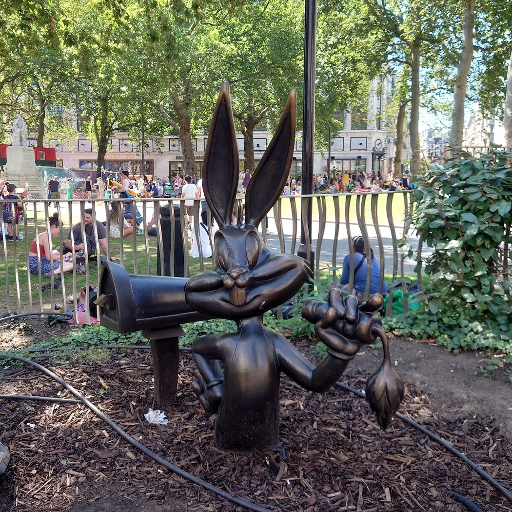 Scenes in the Square Sculpture Trail 2