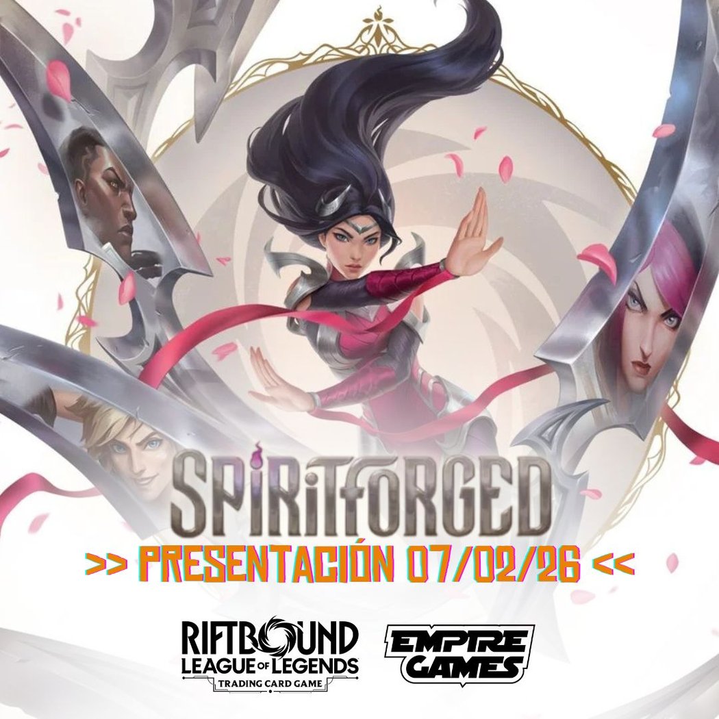 Presentacion Riftbound: Spiritforged 1