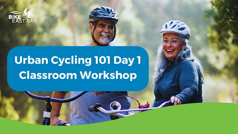 Urban Cycling 101: Day 1 Workshop 1