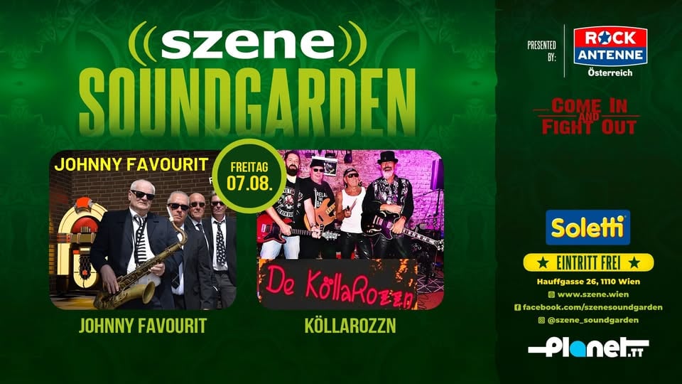 JOHNNY FAVOURIT' | DE KÖLLAROZZN Rock Roll Party mit Special Guest 1