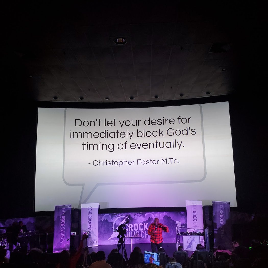 The Rock Church, Pastor Christopher Foster MTH 1