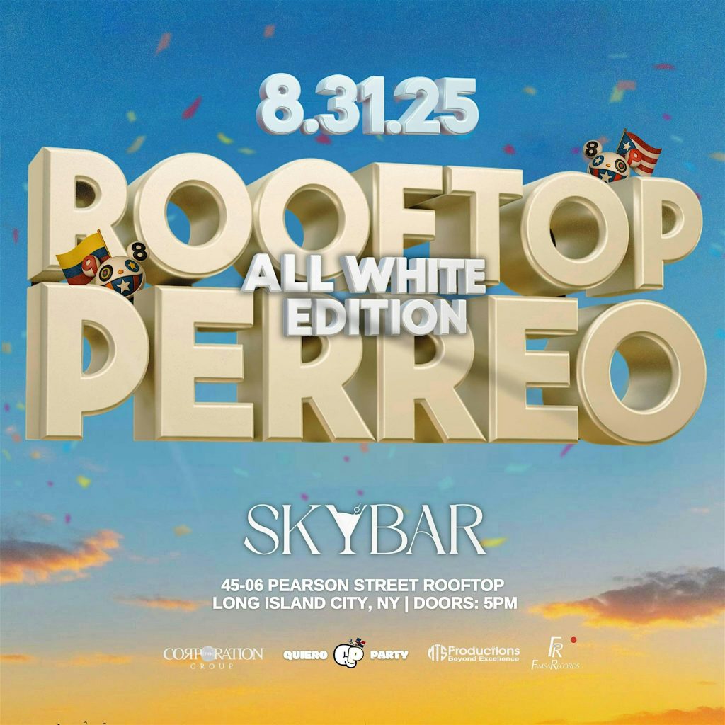 Perreo Rooftop All White Edition 1