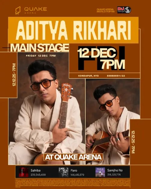 Ft. Aditya Rikhari Live 1