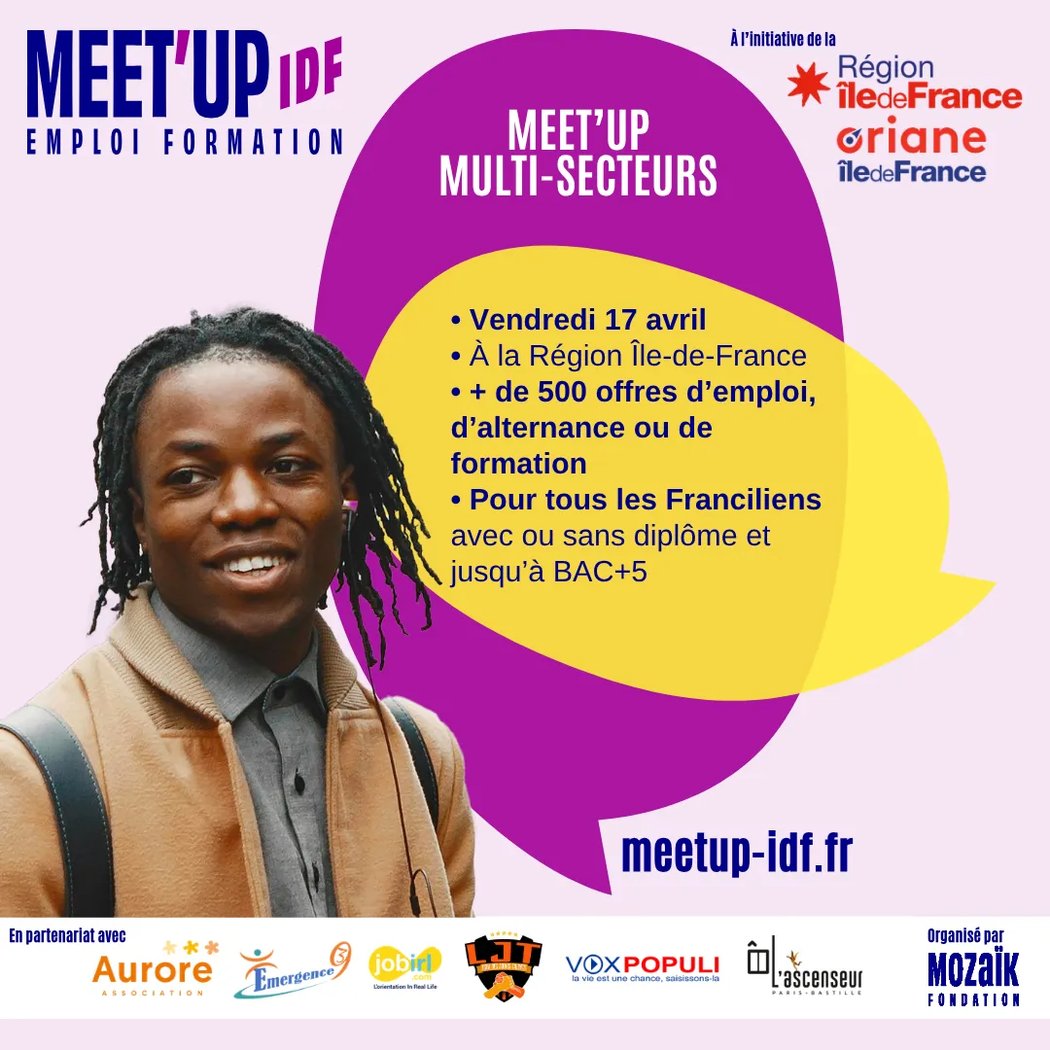 Meet’Up IDF Emploi Formation 2