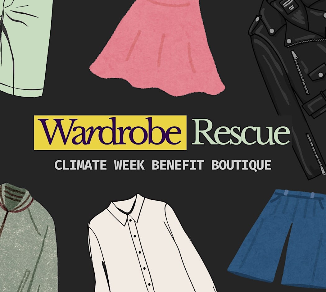 Wardrobe Rescue: NYC Climate Week Benefit Boutique