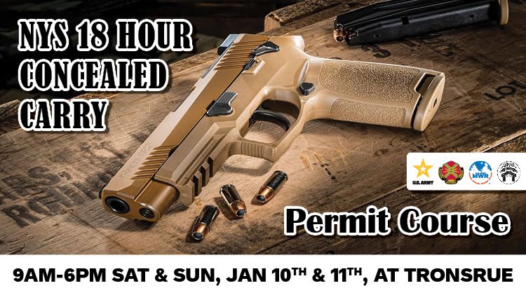 NYS 18 Hour Concealed Carry Permit Course 1