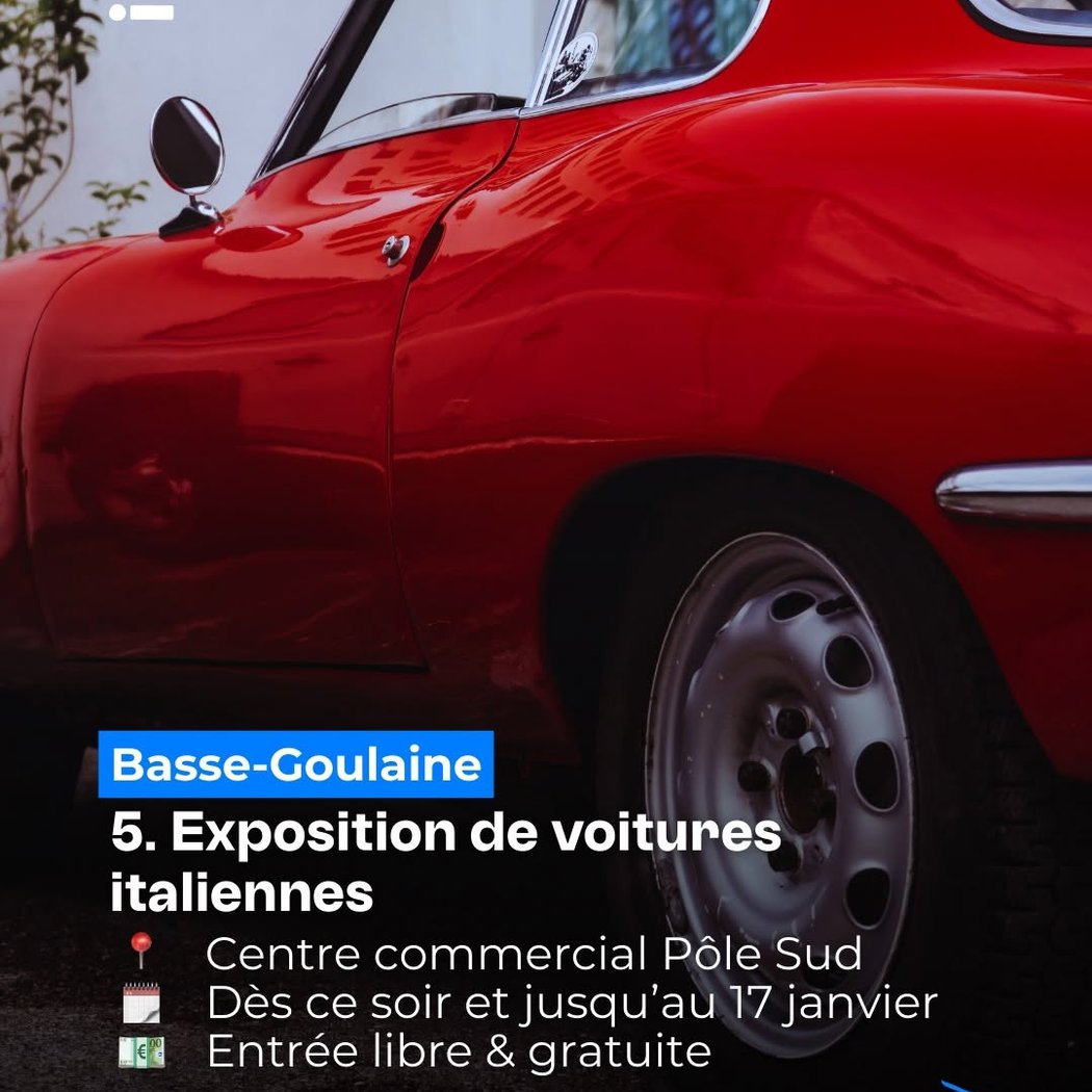 Exposition de voitures italiennes 1