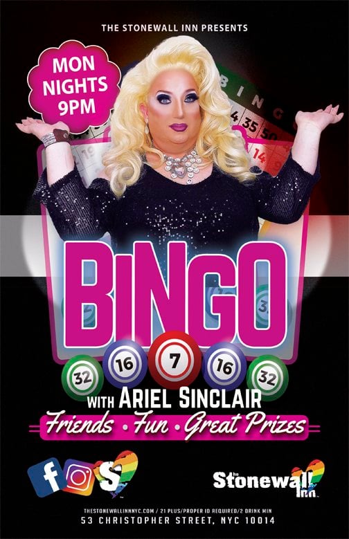 Bingo with Ariel Sinclair 1