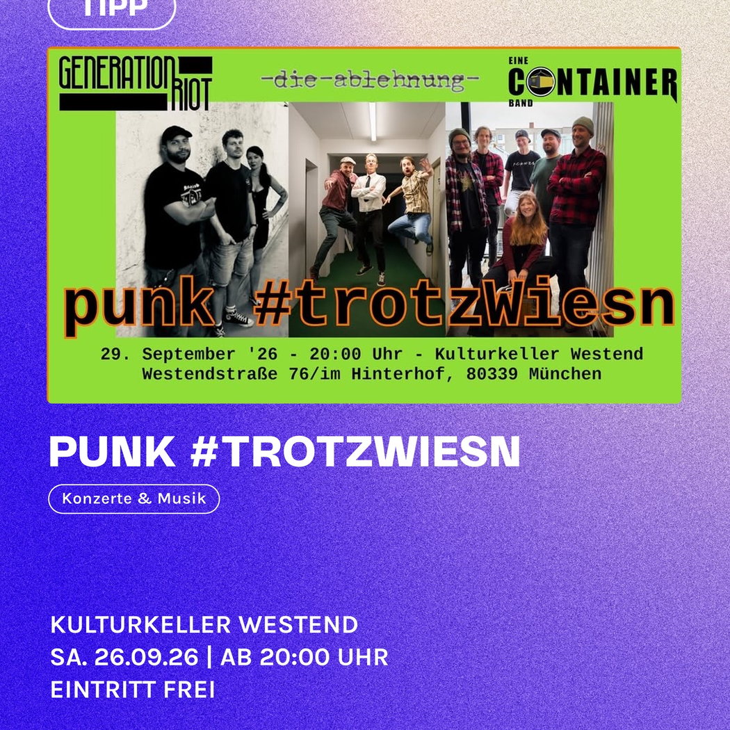 PUNK #TROTZWIESN 1