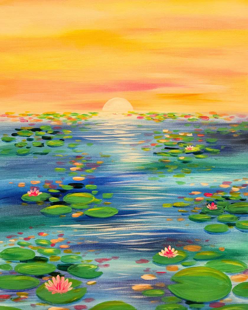Monet's Sunset 1