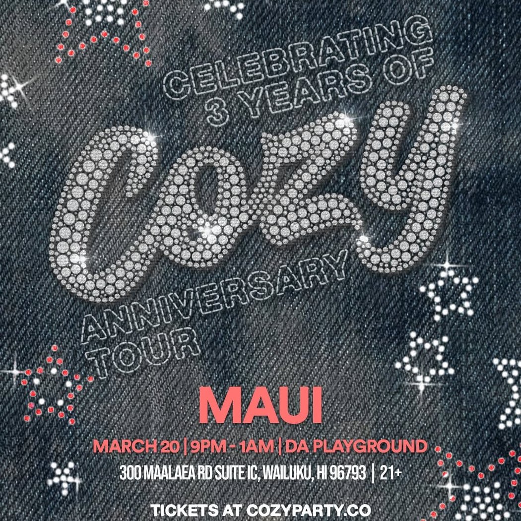 Cozy Anniversary Tour 1