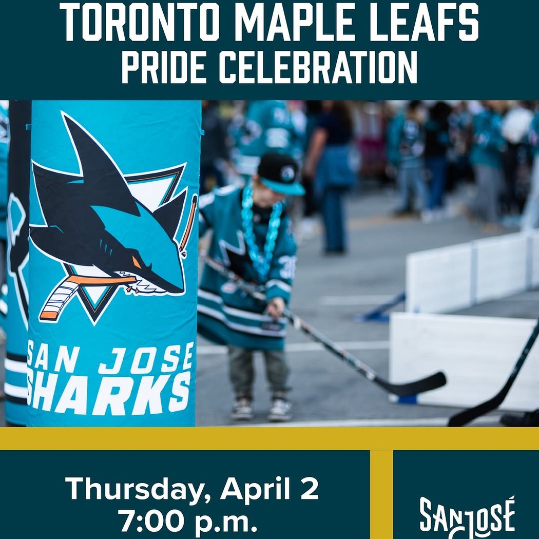 San Jose Sharks vs. Toronto Maple Leafs | Pride Celebration 1