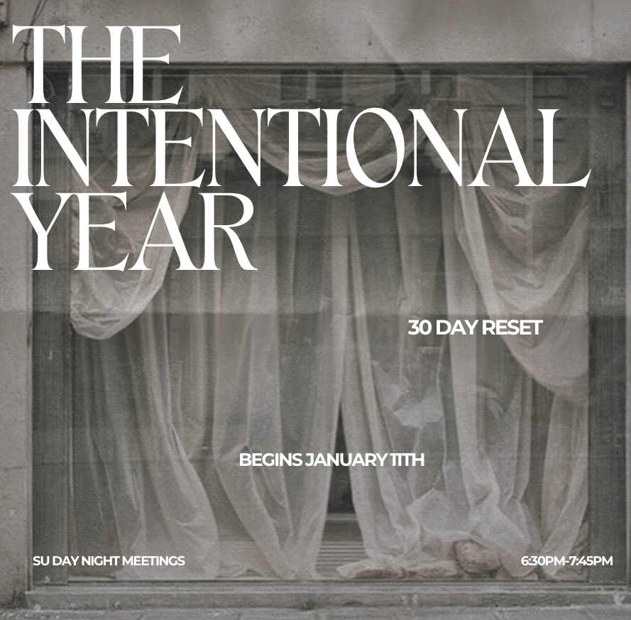 The Intentional Year: 30-Day Soul Reset 1