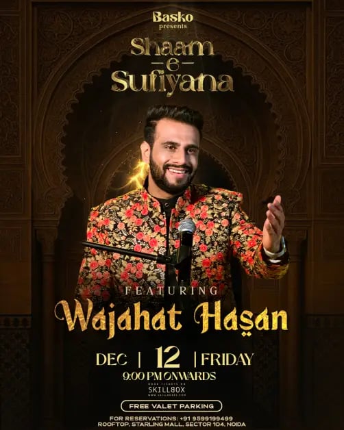 Shaam-e-Sufiyana ft. Wajahat Hasan 1