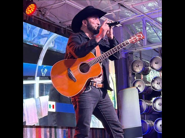Adrian Garza at The Backyard Unplugged 2