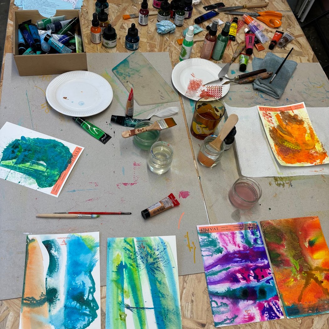 Art-thérapie Presqu'ile de Guérande - Atelier Couleur Soleil 2