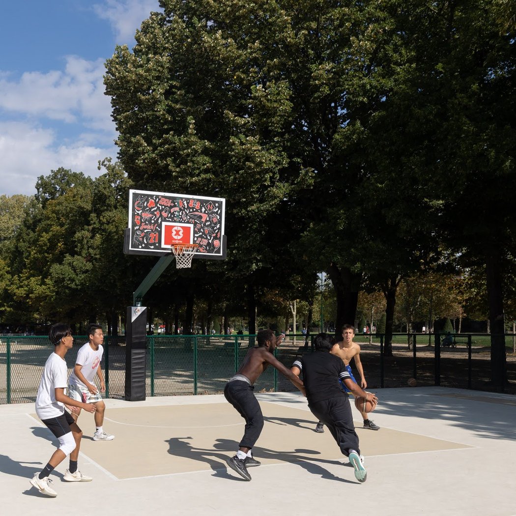 Terrain de basket du Champ de Mars 🏀 1