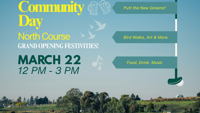 North Course Grand Opening Community Day 1