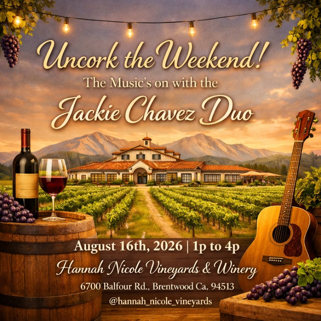 Uncork the Weekend with The Jackie Chavez Duo 1