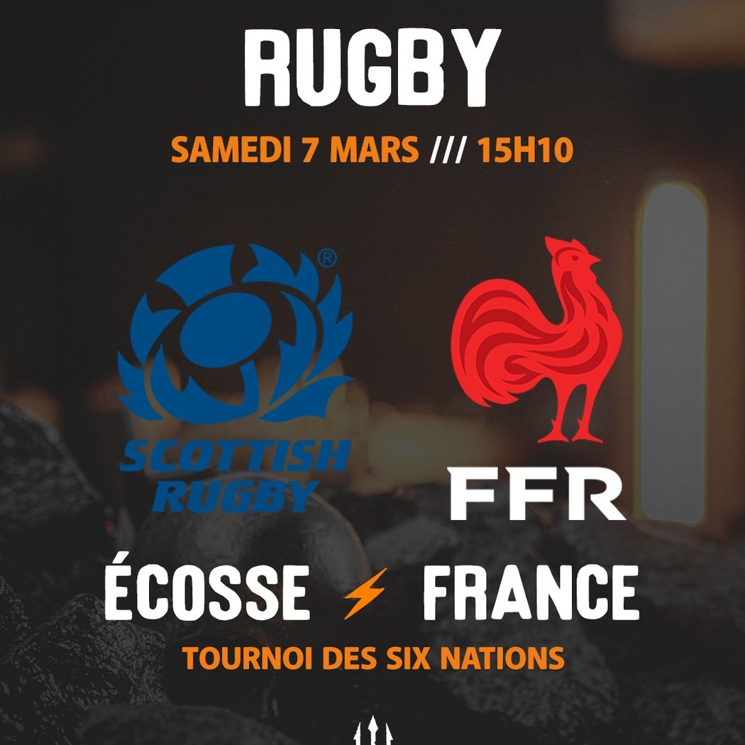 Écosse – France pour le Tournoi des Six Nations 1