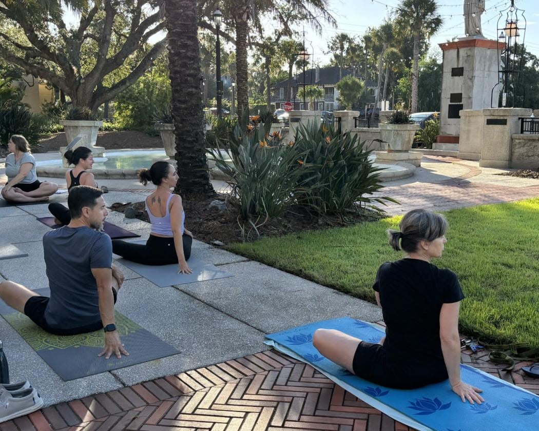 Yoga in the Garden 1