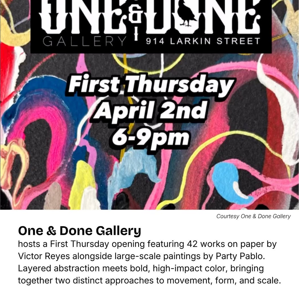 First Thursday with Victor Reyes and Party Pablo 1