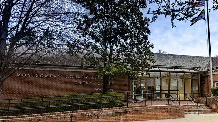 Chevy Chase Maryland Library 2