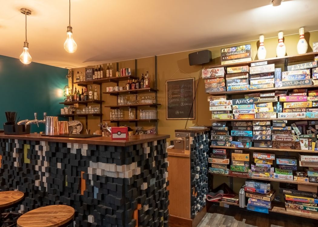 Les Mauvais Joueurs, la boutique de jeux 1