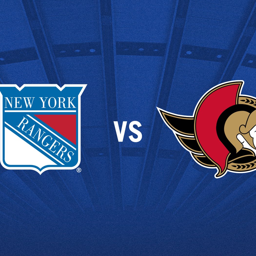 New York Rangers vs. Ottawa Senators 1