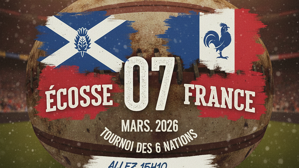 Ecosse vs France - Tournoi des 6 Nations 2026 1
