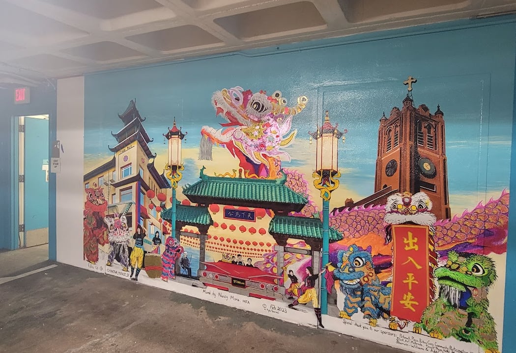 "A Chinatown Dream" Mural 3