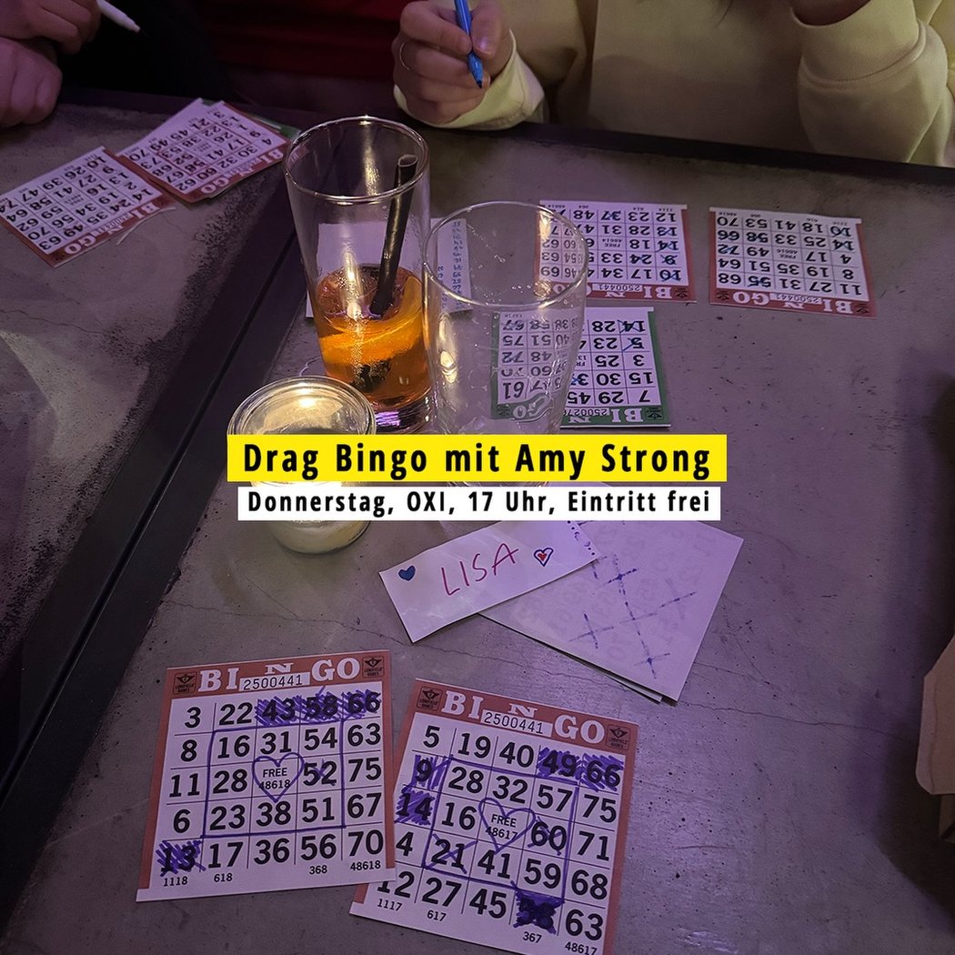 Drag Bingo mit Amy Strong 1