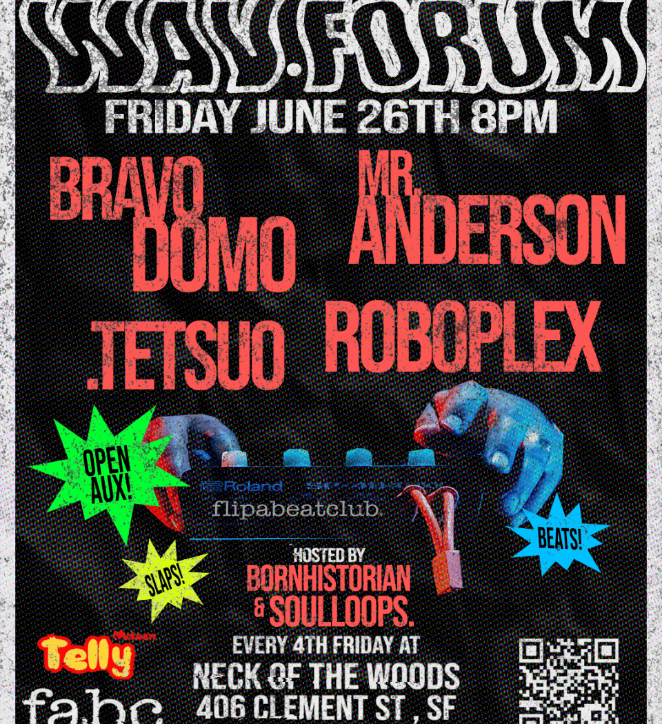 FlipABeatClub Presents: WAV Forum 4th Fridays