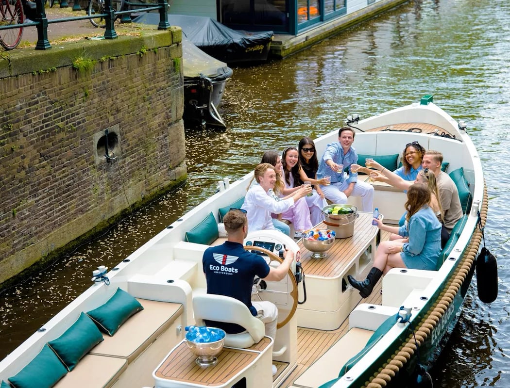 Eco Boats Amsterdam Canal Cruise
