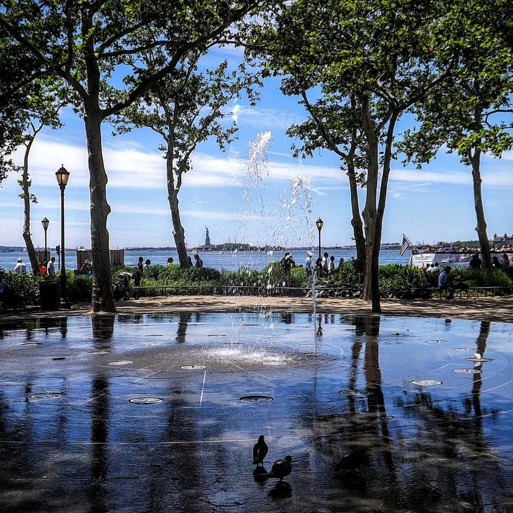 The Battery Fountain 1