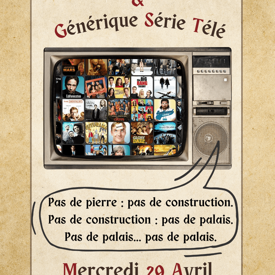 Soirée Quizz Générique de série et réplique de film 1