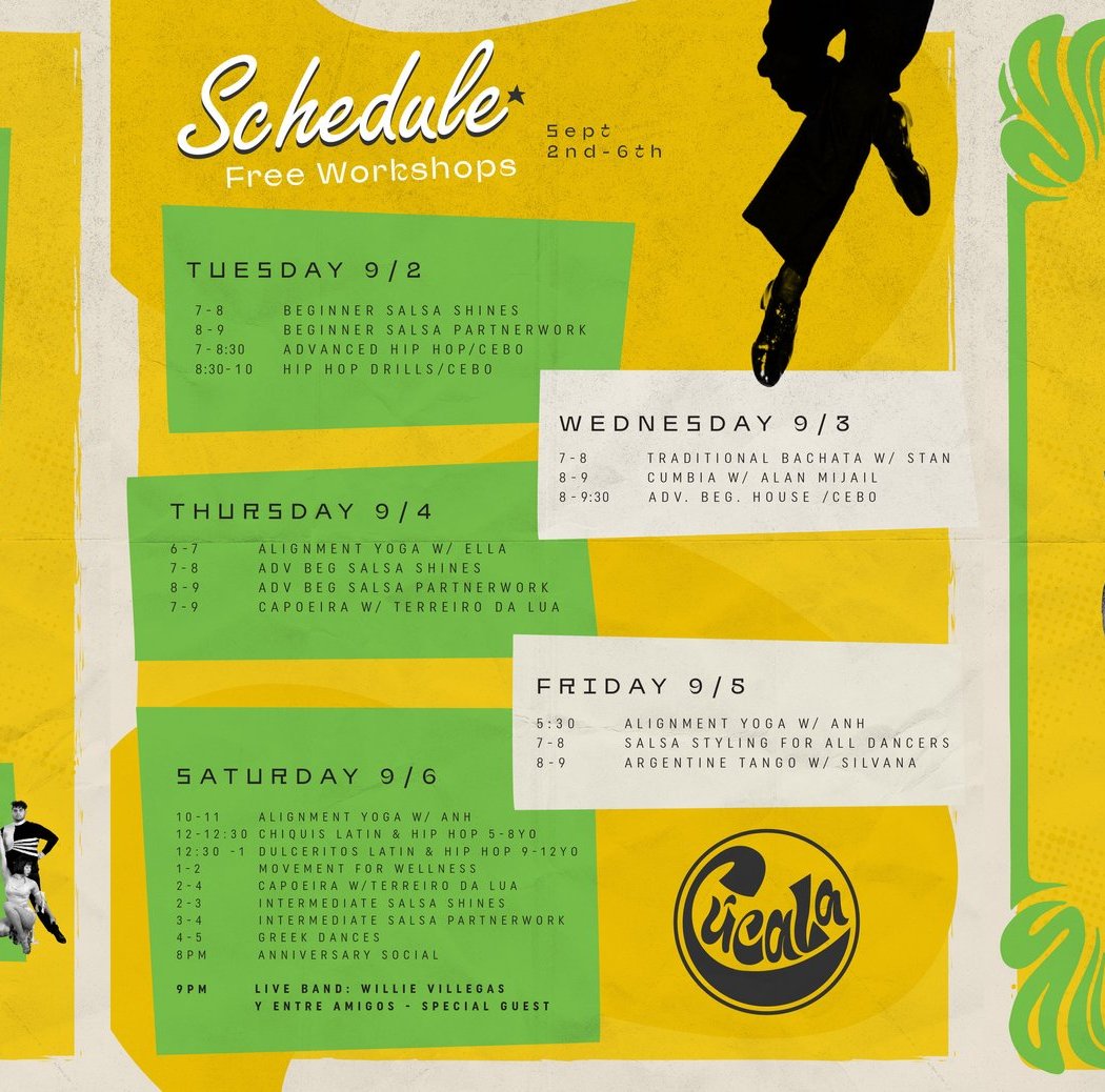Cucala Dance Company 3rd Year Anniversary Week 1
