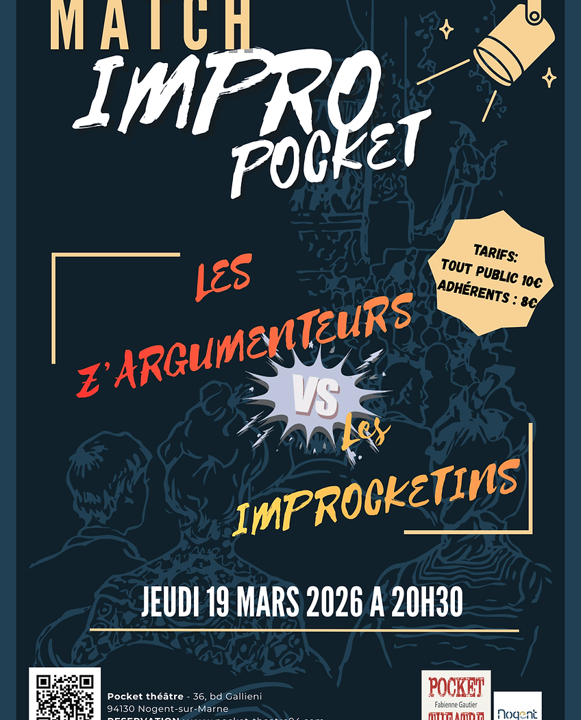 Match d'improvisation : Les Z'Argumenteurs vs Les Improcketins 1