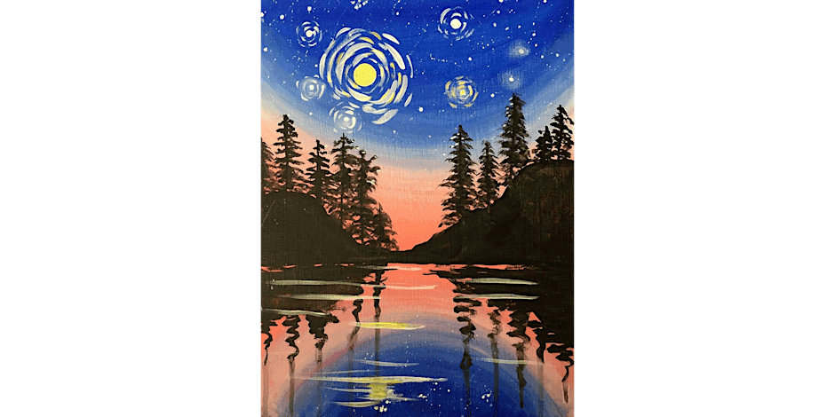 Starry Lake Paint and Sip 1
