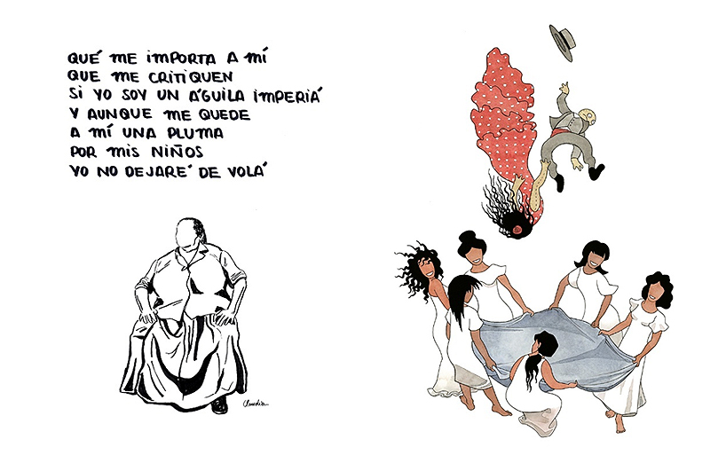 Flamenco a Trazos. Masterclass & Taller de ilustración flamenca 1