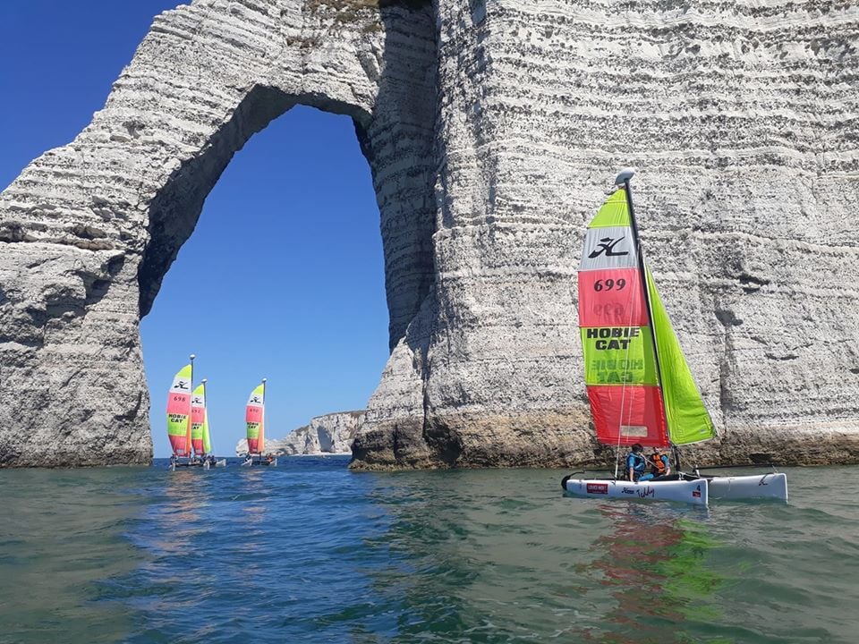 Voiles et Galets d'Etretat 1