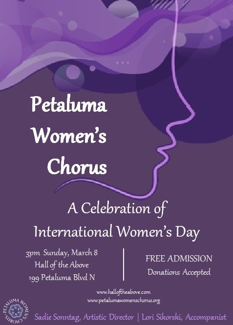 Petaluma Women's Chorus: A Celebration of International Women's Day 1
