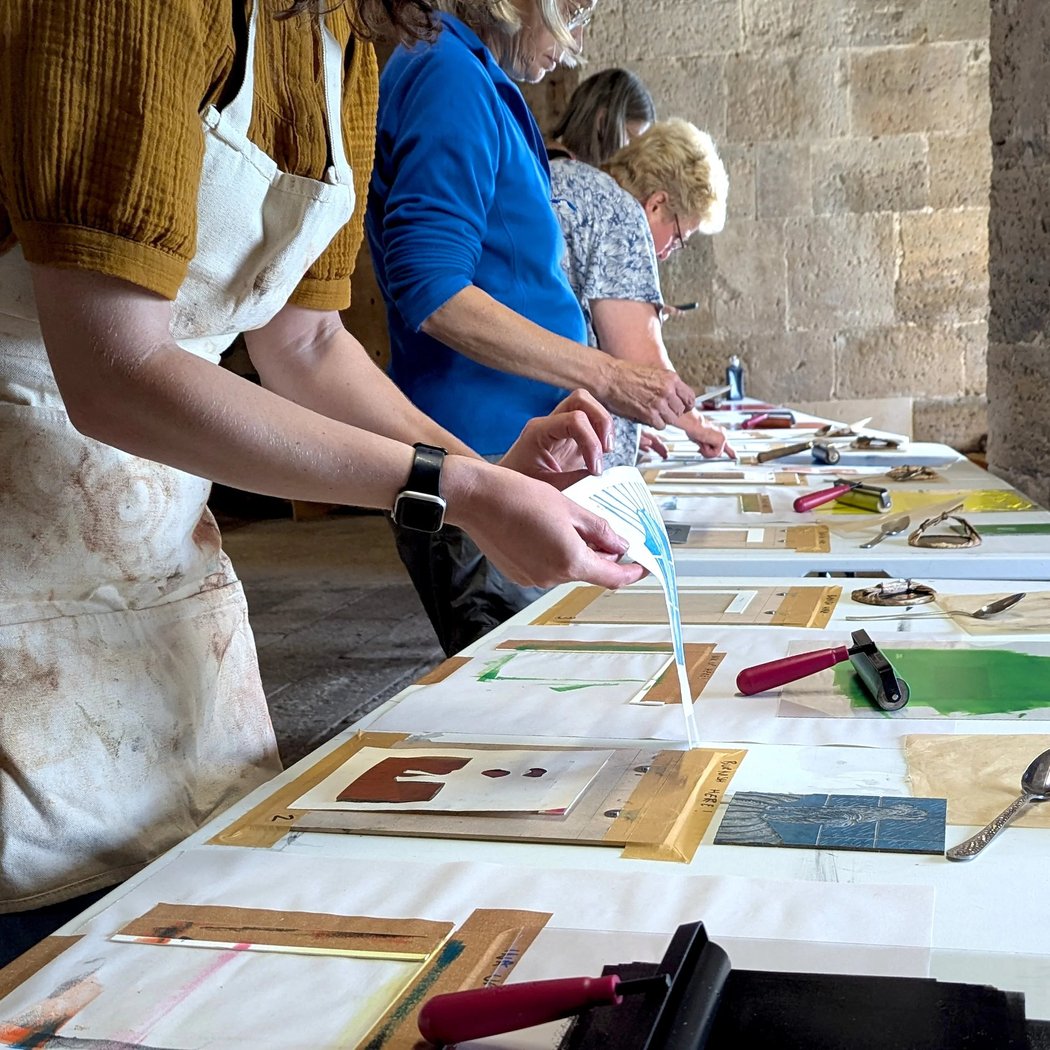 Introduction to Linocut Printmaking Workshop with Christine Vineyard 3