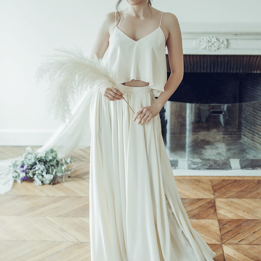 Soïo atelier de couture. Robe de mariée sur mesure. Robe de soirée 1