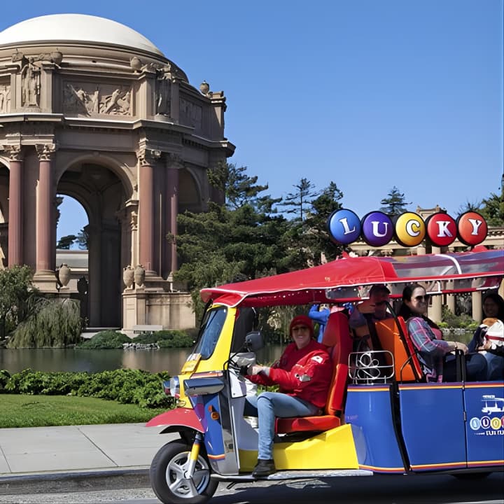 Lucky Tuk Tuk Private Group Tours San Francisco 3