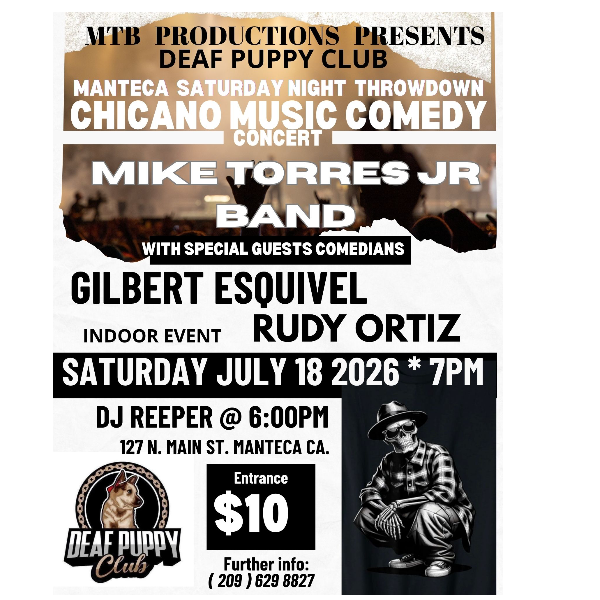 Mike Torres Jr Band: Chicano Music/Comedy Concert 1